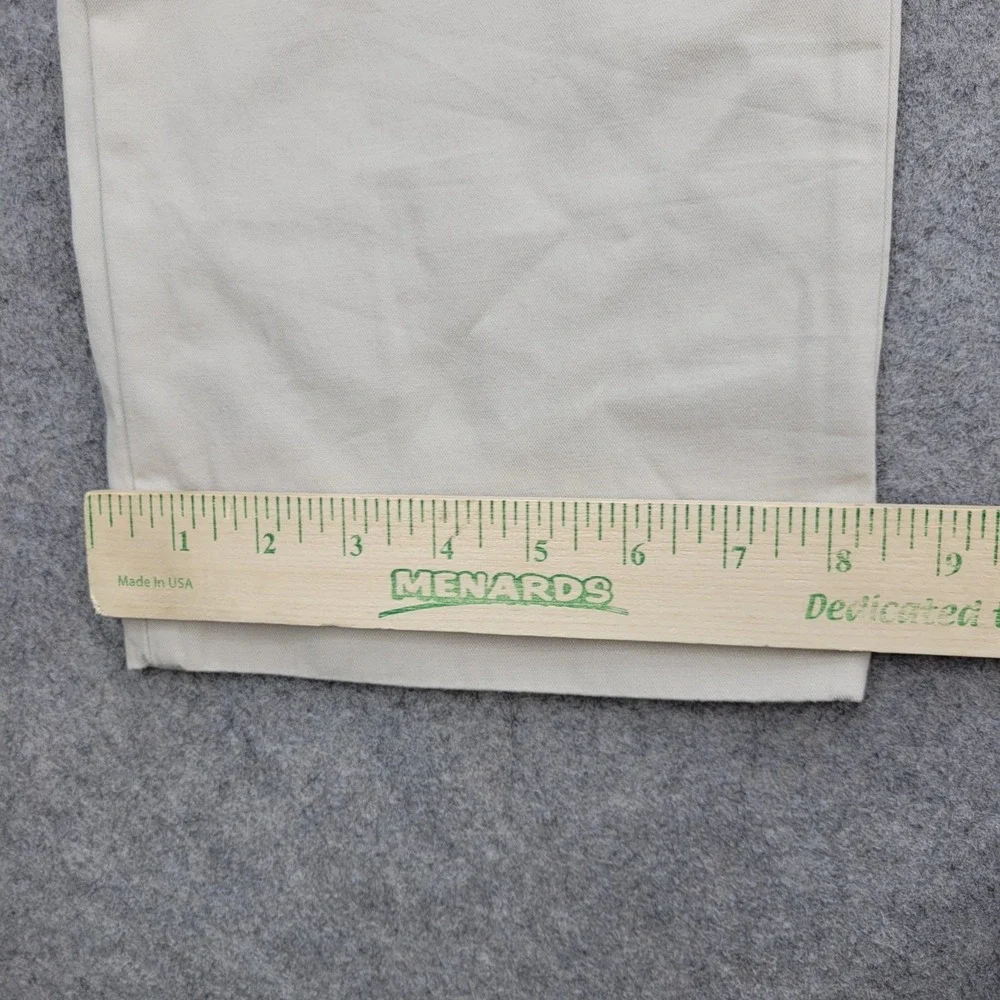 Vince Pants Mens 38x32 Beige Relaxed Fit James Chino Straight Leg Casual